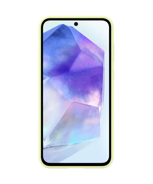 EF-PA556TME Samsung Silikonový Kryt pro Galaxy A55 5G Lime