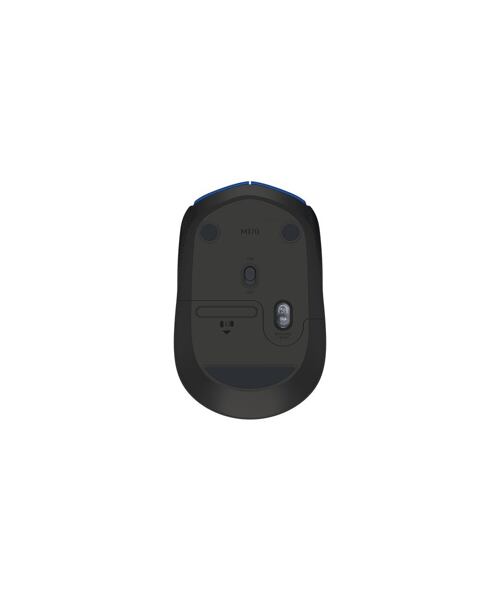 Logitech M171/Kancelářská/Optická/1 000 DPI/Bezdrátová USB/Černá-modrá