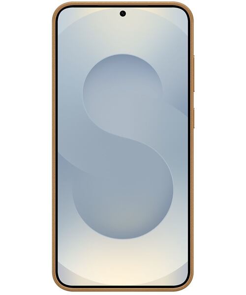 Samsung Ochranný kryt z veganské kůže pro Galaxy S25+ Gold