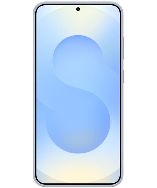 Samsung Ochranný kryt z veganské kůže pro Galaxy S25+ Light Blue