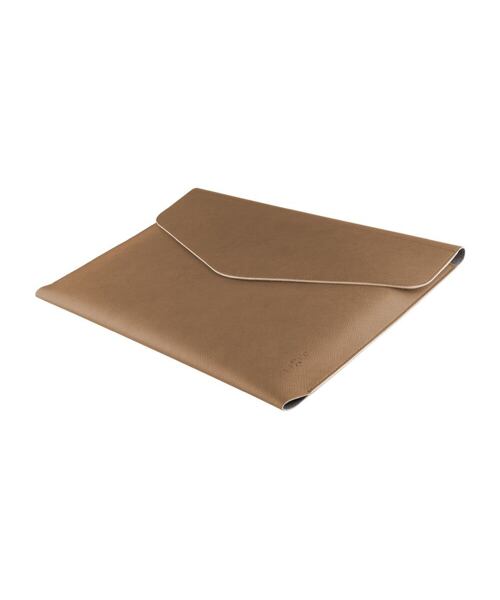 Pouzdro FIXED Siena pro notebooky o úhlopříčce do 15,3", kávové