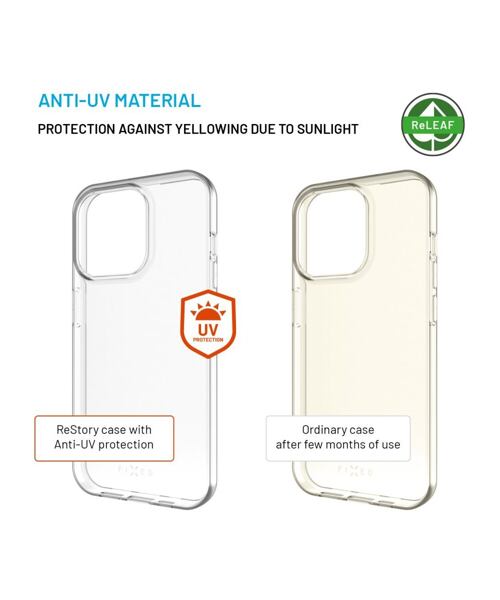 TPU gelový kryt FIXED ReStory AntiUV pro Samsung Galaxy A35 5G, čirý