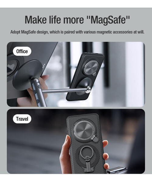 Nillkin CamShield Prop Magnetic Zadní Kryt pro Honor Magic7 Pro Black