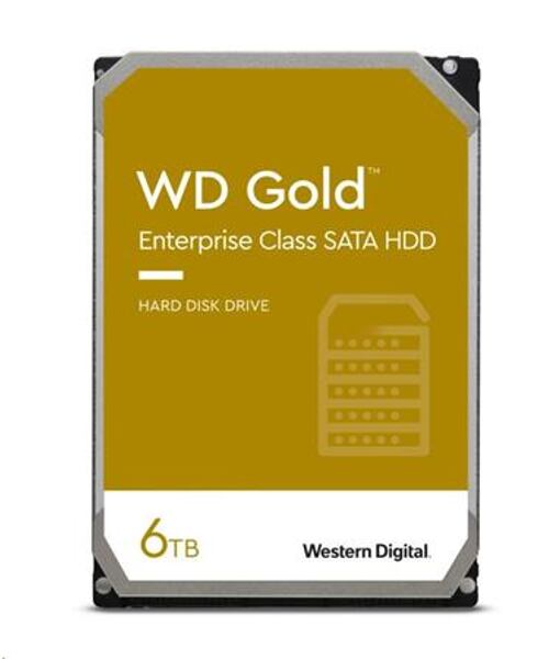 WESTERN DIGITAL HDD 6TB WD6004FRYZ Gold 256MB SATAIII 7200rpm