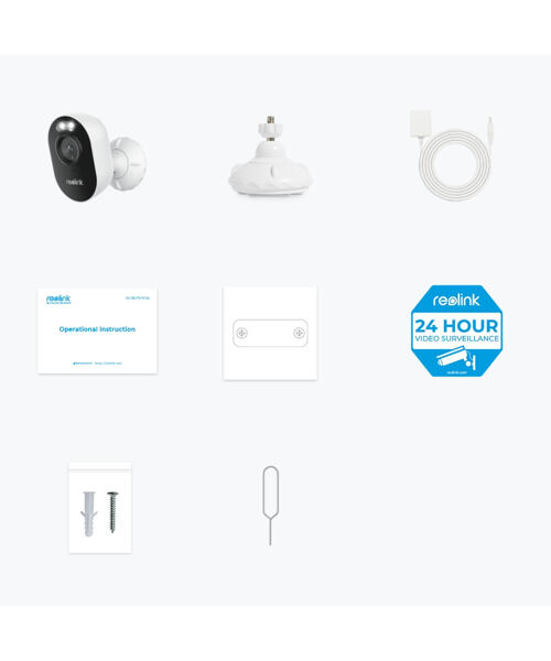 Reolink Lumus Series E430 Bezpečnostní IP kamera Venkovní 1920 x 1080 px Zeď