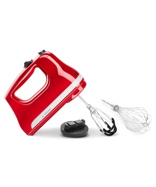 KitchenAid 5KHM6118EER Ruční mixér 85 W Červená