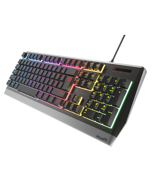 GENESIS Rhod 300 RGB klávesnice Hraní USB QWERTY Anglický Černá