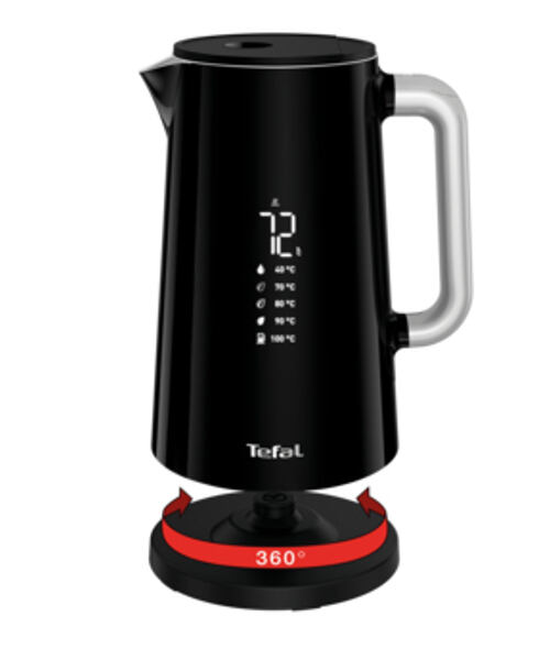 Tefal KO851 elektrická konvice 1,7 l 1800 W Černá