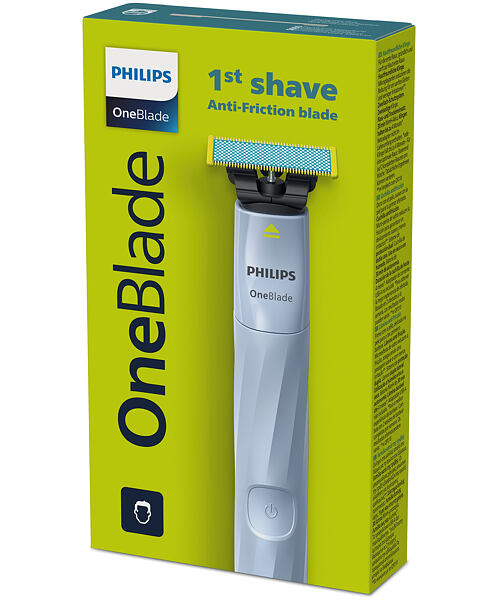 Philips OneBlade First Shave QP1324/20 zastřihovač, Ni-MH baterie, vodotěsný, USB-A