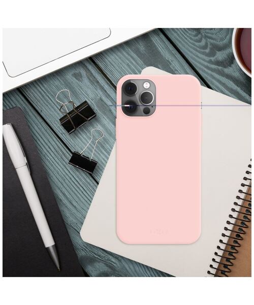 Zadní pogumovaný kryt FIXED Story pro Samsung Galaxy S25 Ultra, růžový