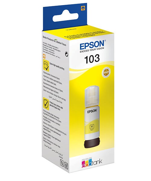 Epson 103 EcoTank Yellow ink bottle