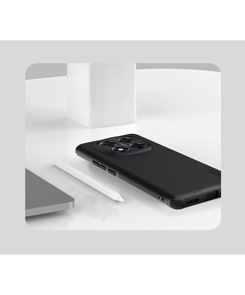 Nillkin Super Frosted PRO Zadní Kryt pro Xiaomi Redmi Note 14 Pro+ 5G Black