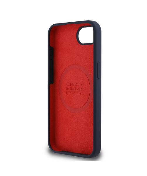 Red Bull Silicone Powerbar MagSafe Zadní Kryt pro iPhone 16e Navy