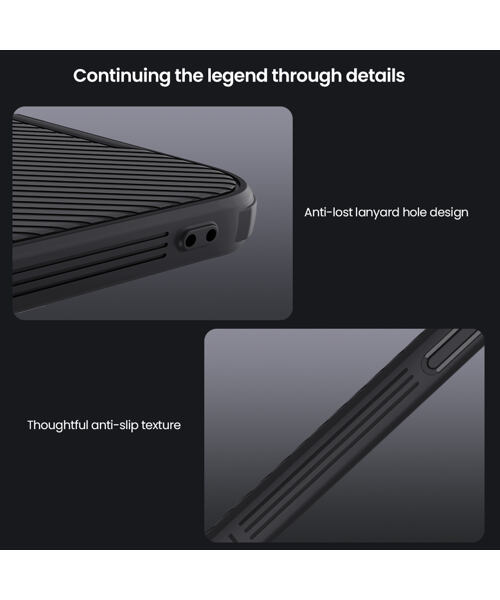 Nillkin CamShield PRO Zadní Kryt pro Apple iPhone 16e Black