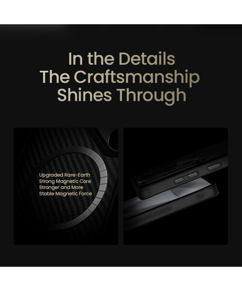 Nillkin CarboProp Aramid Magnetic Zadní Kryt pro Samsung Galaxy S25 Ultra Black