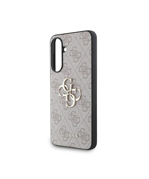 Guess PU 4G Metal Logo Zadní Kryt pro Samsung Galaxy A56 Pink