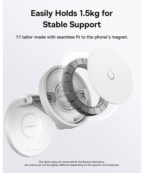 Baseus MagPro Magnetický Skládací Držák Cluster White