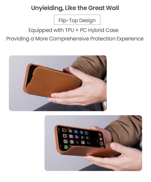 Nillkin Qin Book PRO Pouzdro pro Samsung Galaxy A56 5G Black