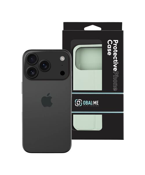 OBAL:ME SmoothTouch Pouzdro pro Apple iPhone 17 Pro Mint Green