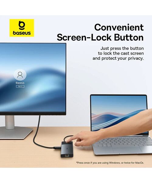 Baseus Metal Gleam II Series 10v1 USB-C HUB Dokovací Stanice Cosmic Black