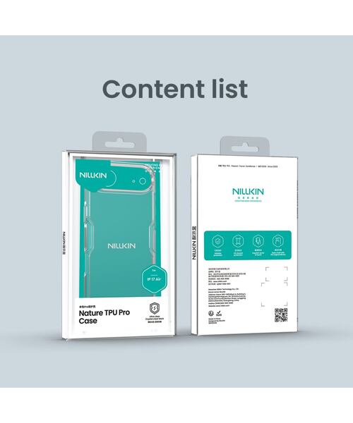 Nillkin Nature TPU PRO Kryt pro Apple iPhone Air Transparent
