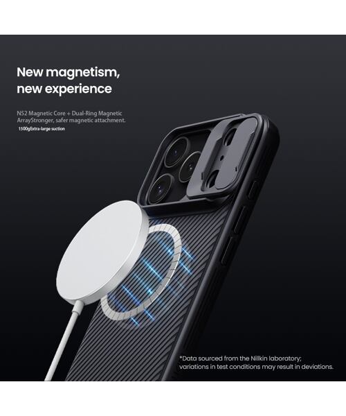 Nillkin CamShield PRO Magnetic Zadní Kryt pro Apple iPhone 17 Pro Black