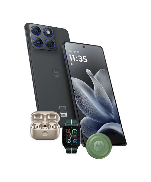 Motorola Edge 70 5G Dual SIM XMS Bundle PANTONE Gadget Grey