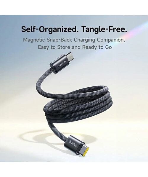 Baseus Dynamic 4 Pro Series Datový Kabel USB-C - USB-C 100W 1m Cluster Black