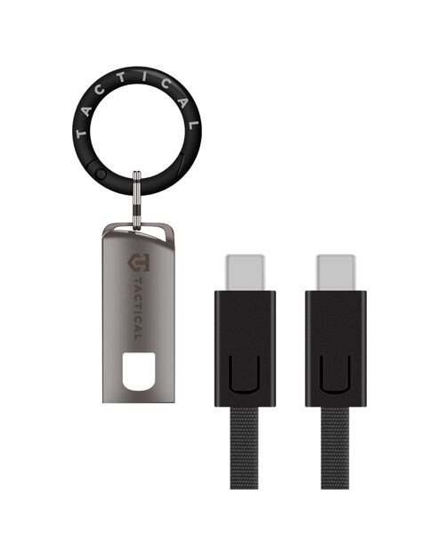 Tactical OODA Loop Cable USB-C/USB-C Black