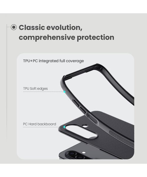 Nillkin Super Frosted PRO Magnetic Zadní Kryt pro Samsung Galaxy A17 5G Black