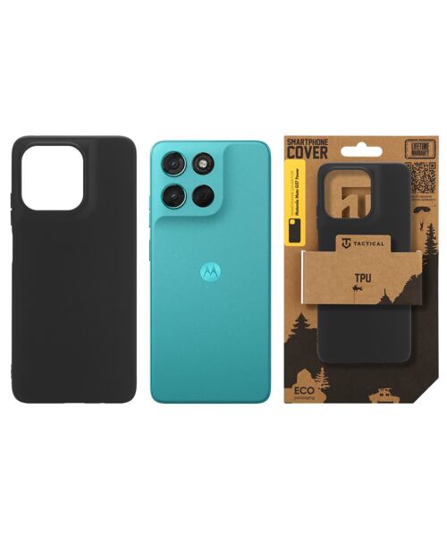 Tactical TPU Kryt pro Motorola Moto G57 Power Black
