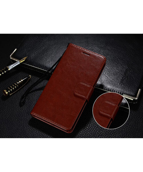 Kožený flipcase pro Xiaomi Redmi Note 5 (OEM)