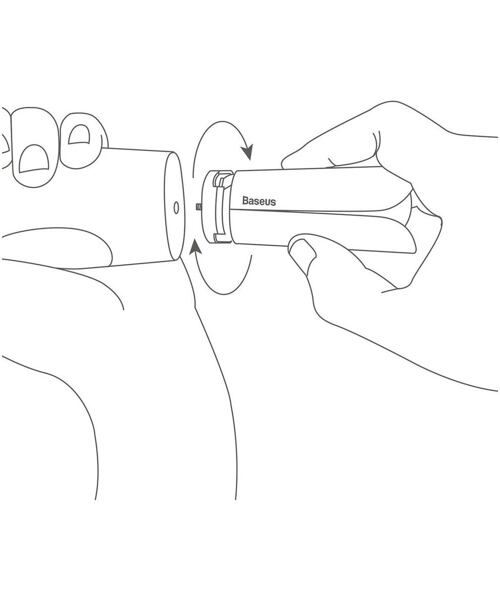 Baseus SUYT-A0G Control Gimbal Stabilizer Tripod Dark Grey