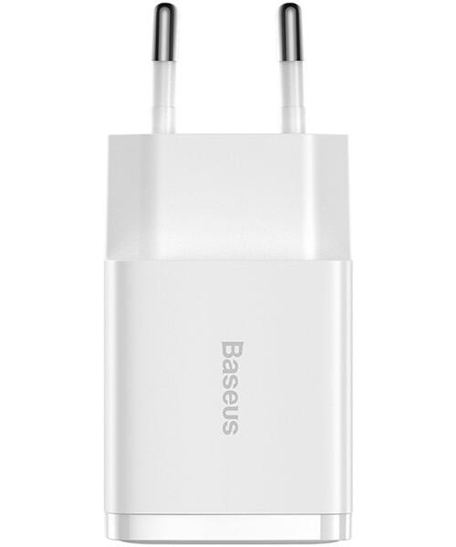 Baseus CCXJ010202 Compact Nabíječka 2xUSB 10,5W White
