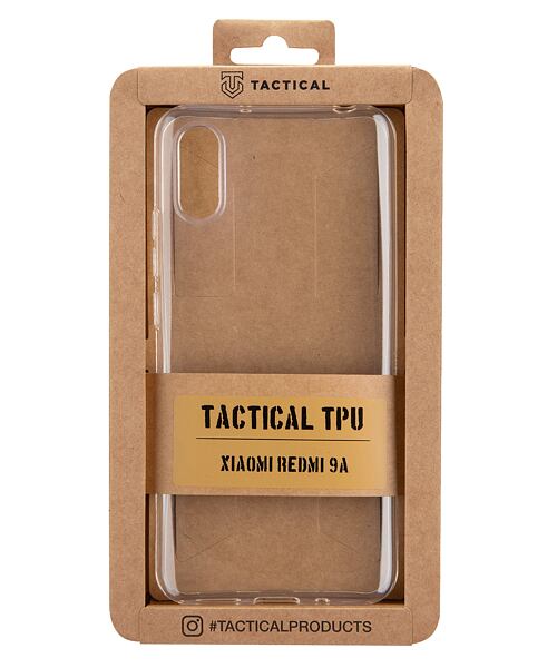 Tactical TPU Kryt pro Xiaomi Redmi 9A/9AT Transparent