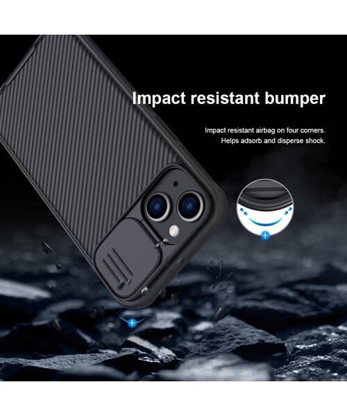 Nillkin CamShield PRO Magnetic Zadní Kryt pro Apple iPhone 14 Plus Black