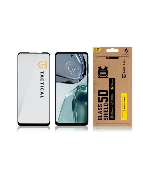 Tactical Glass Shield 5D sklo pro Motorola G62 5G Black