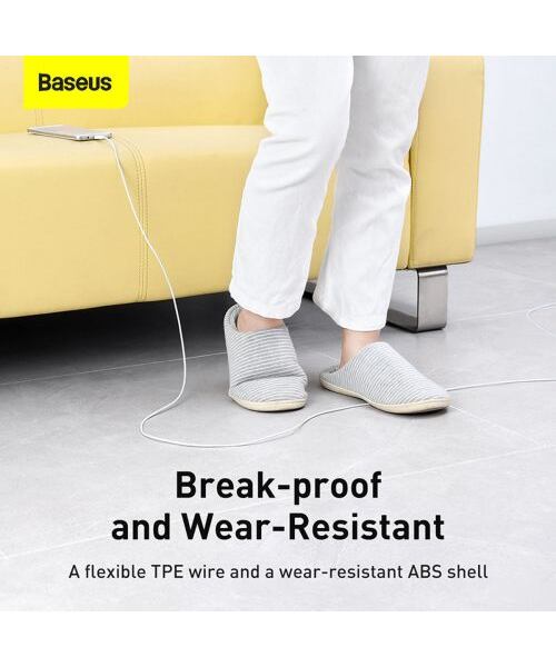 Baseus CAMYS-02 Superior Fast Charging Datový Kabel MicroUSB 2A 1m White