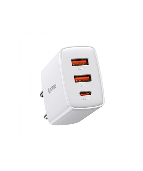 Baseus CCXJ-E02 Compact Quick Nabíječka USB-C 30W White