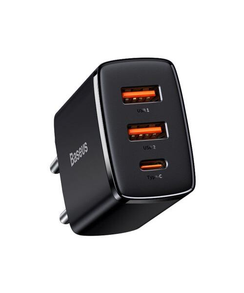 Baseus CCXJ-E01 Compact Quick Nabíječka USB-C 30W Black