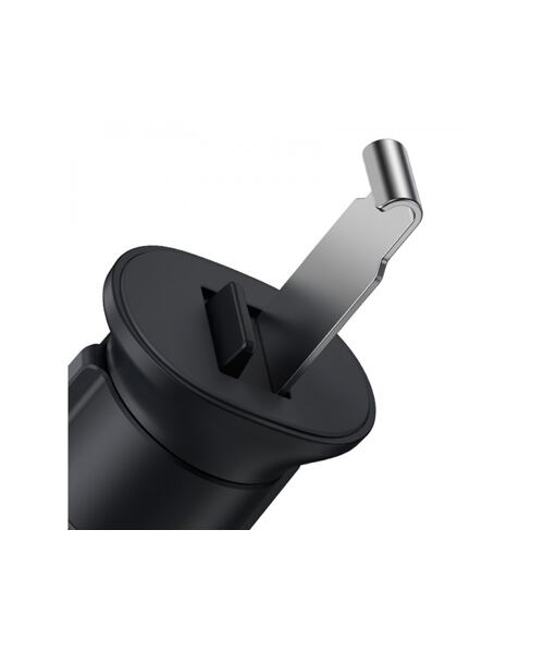 Baseus Univerzální držák do auta Metal Age 2 Gravity s upevněním do ventilační mřížky šedý