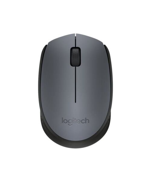 myš Logitech Wireless Mouse M170, šedá