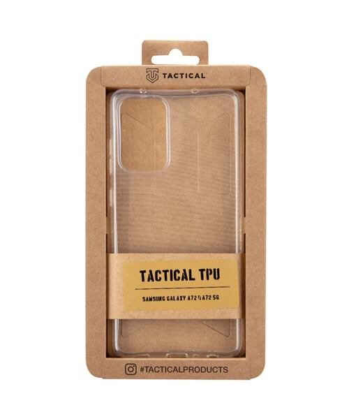 Tactical TPU Kryt pro Samsung Galaxy A72/A72 5G Transparent