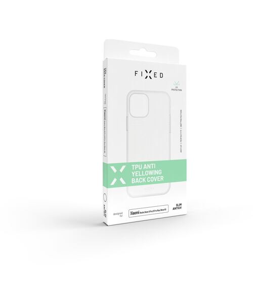 TPU gelový kryt FIXED Story AntiUV pro Apple iPhone 13 Mini, čirý