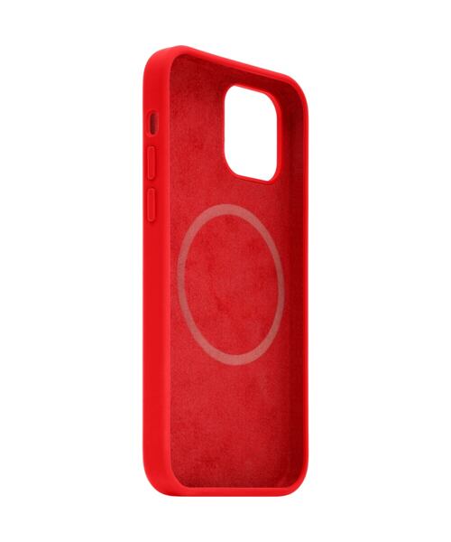 Zadní kryt FIXED MagFlow s podporou MagSafe pro Apple iPhone 14 Plus, červený