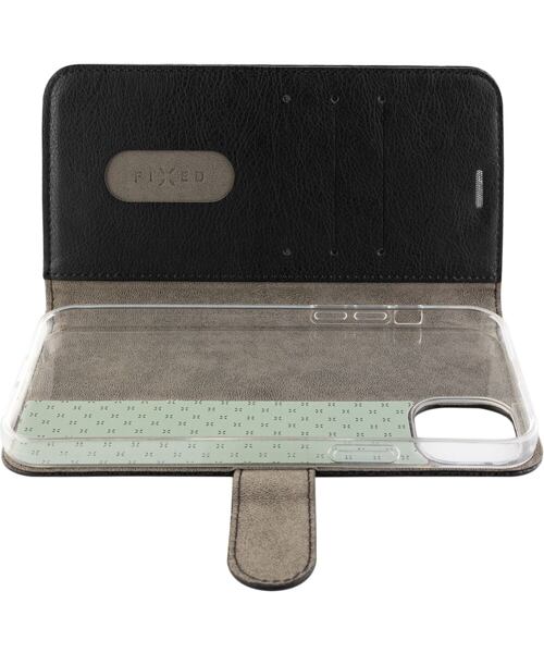 Pouzdro typu kniha FIXED Opus pro Apple iPhone 14 Plus, černé