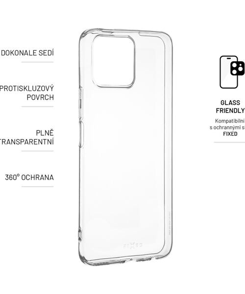 TPU gelový kryt FIXED Story pro Honor X8, čirý