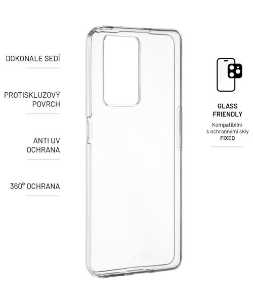 TPU gelový kryt FIXED Story pro Realme GT Neo 3, čirý