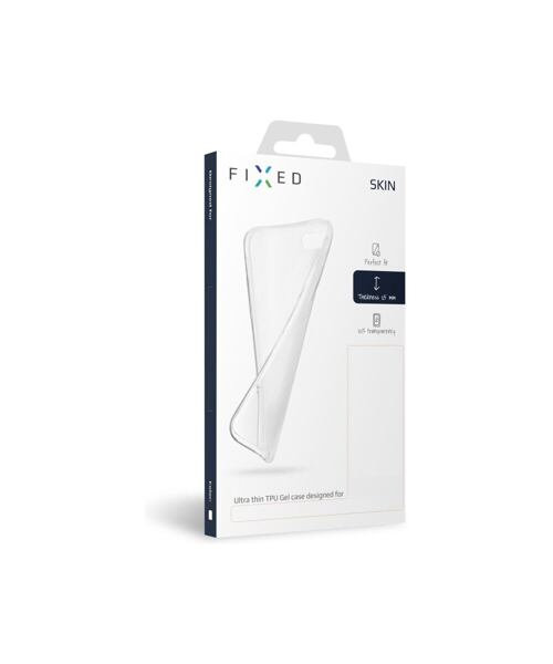 TPU gelový kryt FIXED Story pro Apple iPhone X/XS, čirý