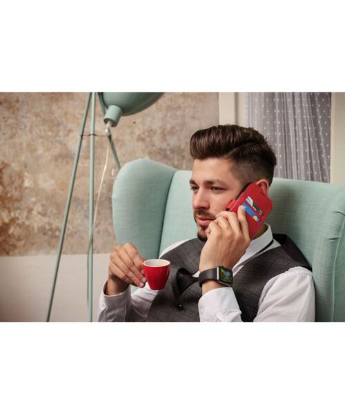 Kožené pouzdro typu kniha FIXED ProFit pro Samsung Galaxy A54 5G, červené